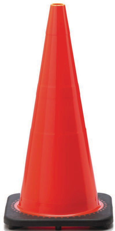 28" TRAFFIC CONE SAFETY CONE 7LB