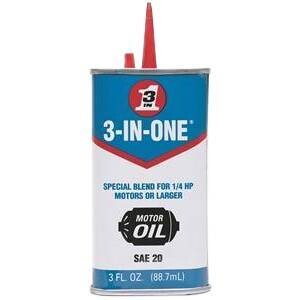 3-IN-ONE OIL MOTOR OIL BLUE