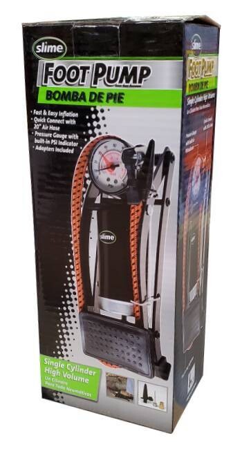 FOOT PUMP W GAUGE