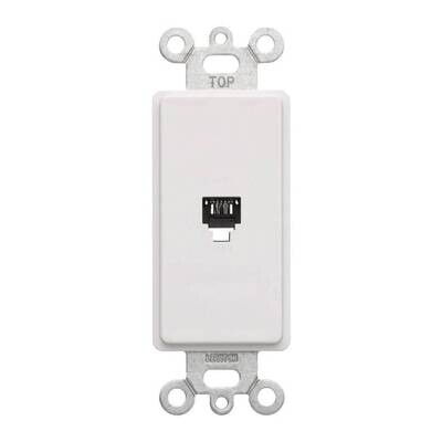 DECORA PHONE JACK INSERT