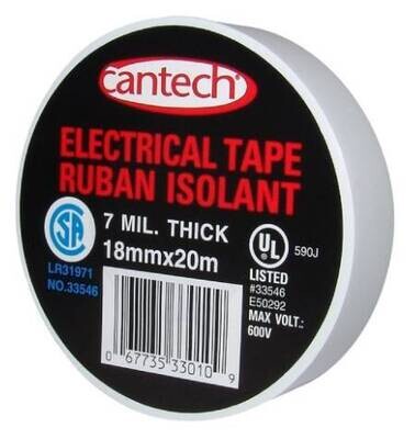 WHITE ELECTRICAL TAPE