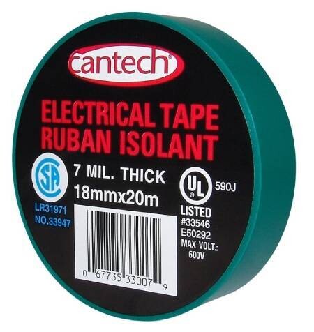 GREEN ELECTRICAL TAPE
