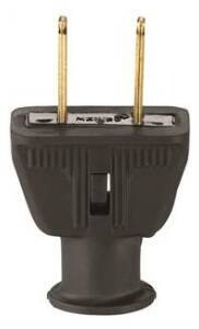 2W PLUG BLACK