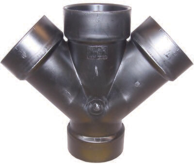 4" ABS Double WYE