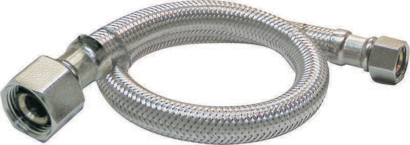 16" Braided SS Supply 1/2" FIP