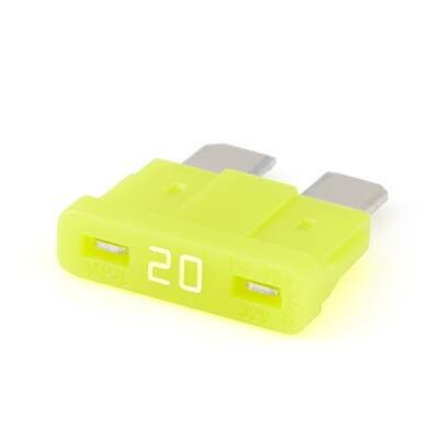 20 AMP AUTO FUSE YELLOW