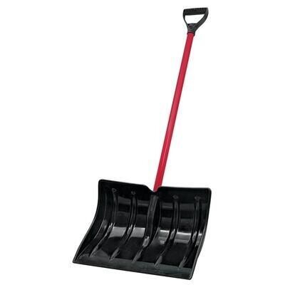 18" Red Vulcan Snow Shovel