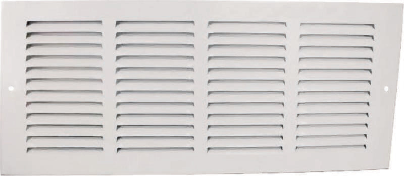 18X18 SIDEWALL GRILLE WHITE