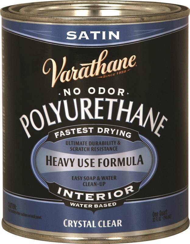 CLEAR SATIN INTERIOR VARATHANE