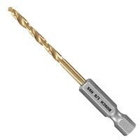 BOSCH Impact Tough™ Titanium Drill Bit 1/8 BOSCH Impact Tough™ Titanium Drill Bit 1/8"