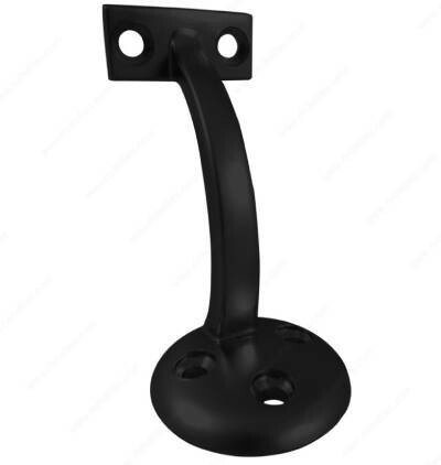 3-7/8" HANDRAIL BRACKET BLACK