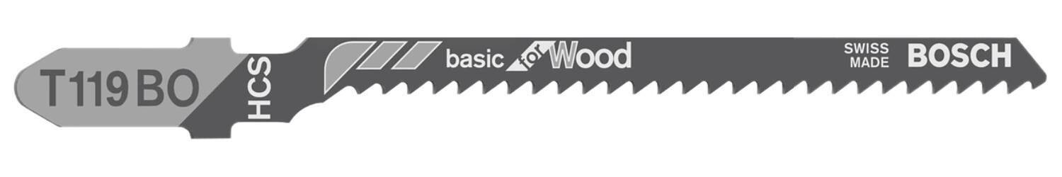 BOSCH T-Shank Jigsaw Blade 5PK 3"