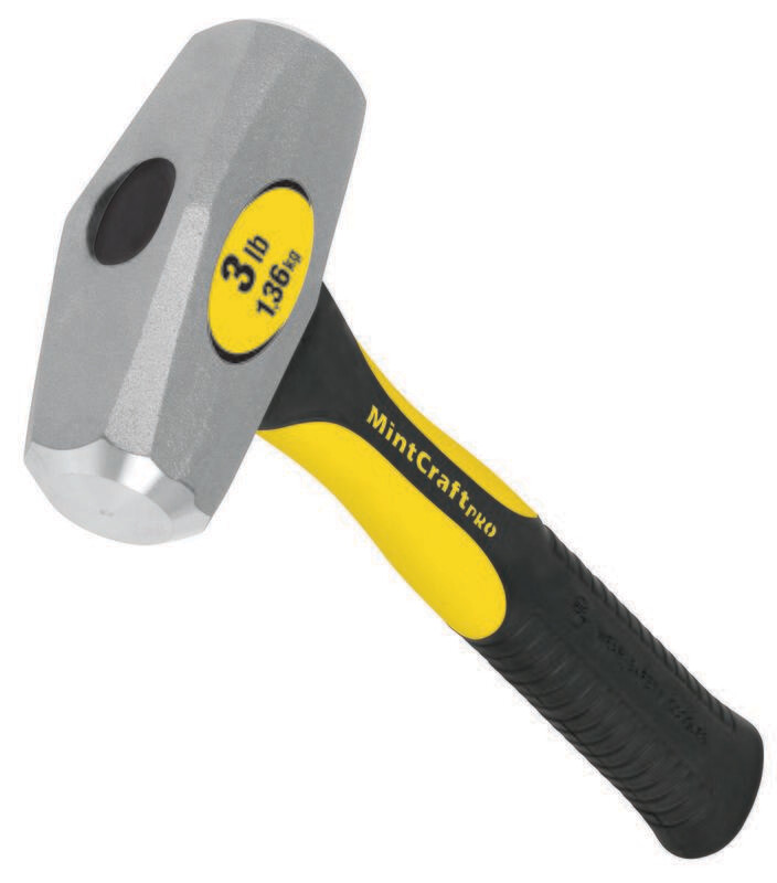 3LB DRILLING HAMMER FIBERGLASS