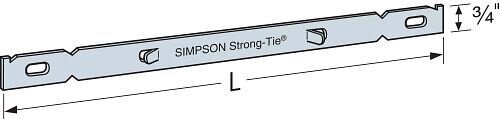 8" Kwik Speed Ties