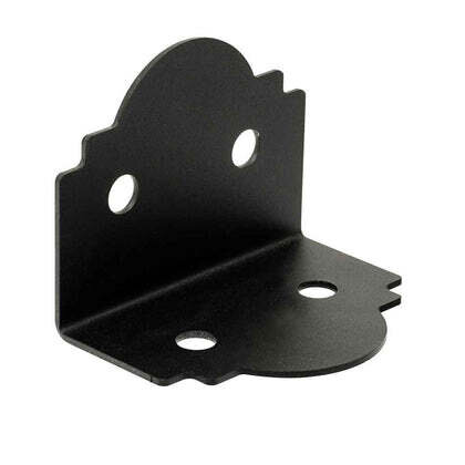 APA6 Black Ornamental Angle 3-3/4”X3-1/2”