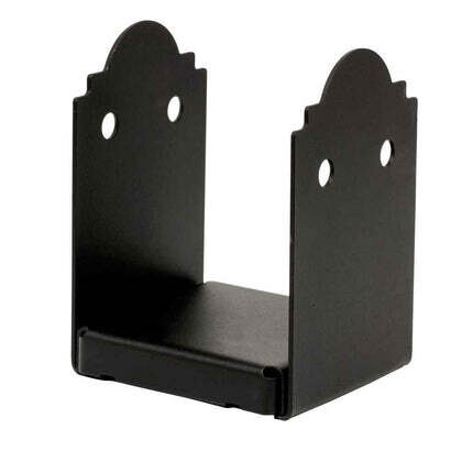 APB66 Black Ornamental 6X6 PostBase