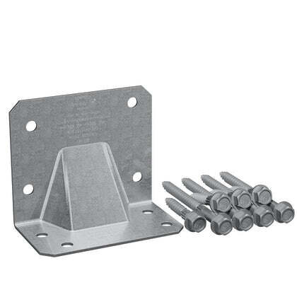 HGAM10KTA Hurricane Gusset Angle for Masonry with Screws