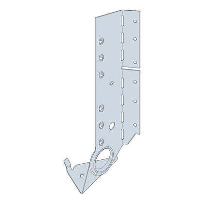 LSSJ210LZ 2x10 Left Face-Mount Adjustable Light Slopeable/Skewable Jack Hanger