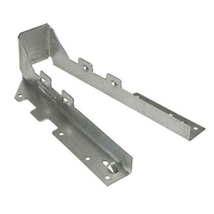 LUS210Z 2x10 ZMax Light-Capacity U-Shaped Hanger with Double-Shear Nailing