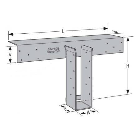 SCL5.37/11.88 High-Capacity Top-Flange Hanger