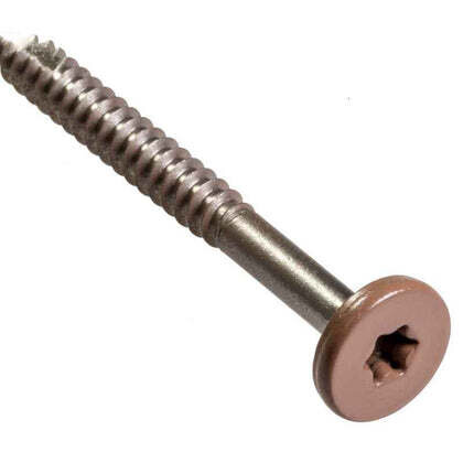 T08175FS75TN02 #8 1-3/4" Tan 02 Fascia Screw