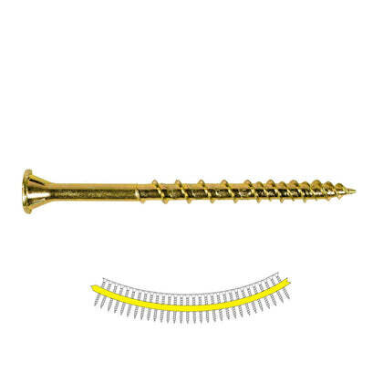 WSV212S #9 2-1/2" WSV Subfloor Screw (Collated)