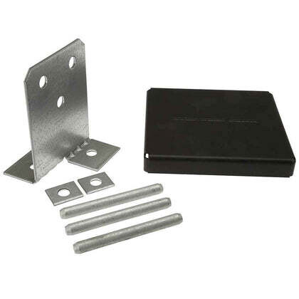 CPT88Z ZMax 8x8 Concealed Post Base Tie