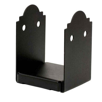 APB66 Black Ornamental 6X6 PostBase