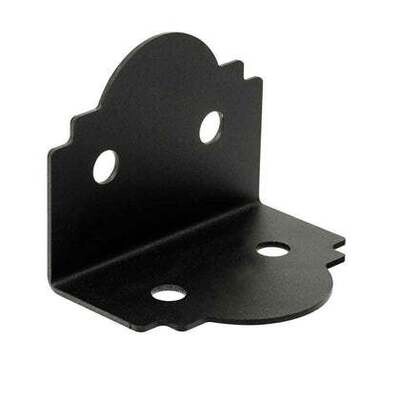APA6 Black Ornamental Angle 3-3/4”X3-1/2”