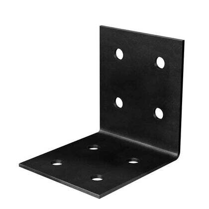 HL55PC 5x5 Black Heavy L-Shaped Angle