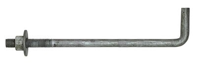 LBOLT50800 1/2"x8" L-Type Anchor Bolt