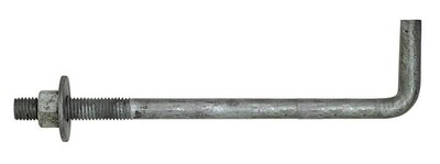 LBOLT50600 1/2"x6" L-Type Anchor Bolt