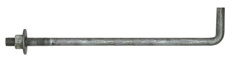 LBOLT50120 1/2"x12" L-Type Anchor Bolt
