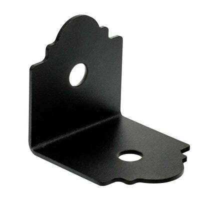 APA4 Black Ornamental Angle 3-1/4”X3”