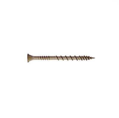 DSVT212S #10 2-1/2" Tan Deck-Drive DSV Wood Screw