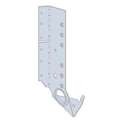 LSSJ210RZ 2x10 Right Face-Mount Adjustable Light Slopeable/Skewable Jack Hanger