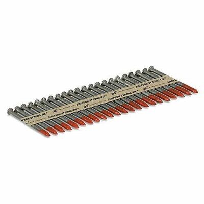 N10HDGPT500 2-1/2" 33° Hot-Dip Galvanized Smooth-Shank Connector Nail (500pc)