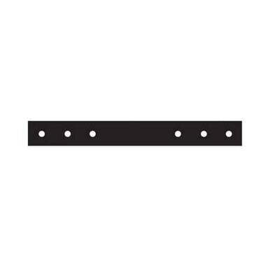 HST2PC Black Heavy Strap Tie