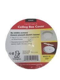 BLANK CEILING PLATE PLASTIC