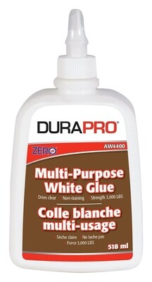 DURAPRO WHITE GLUE 500ML