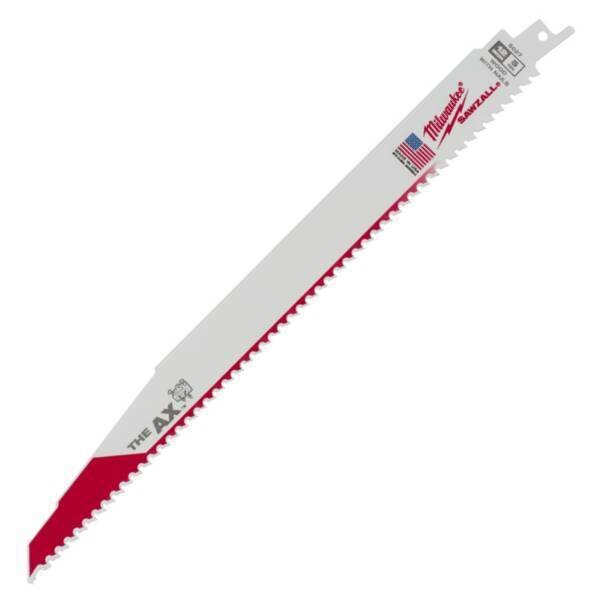 MILWAUKE The Ax 12" 7 TPI Sawzall Blade