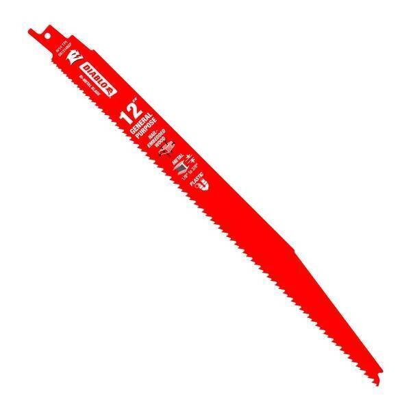 Diablo DS1214BGPC 12" 8/14 TPI Bi-metal General Purpose Blade
