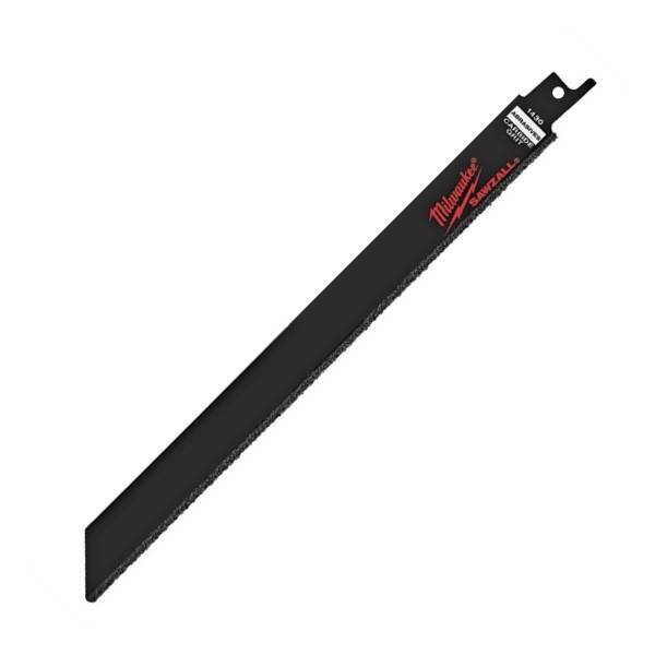 Milwaukee 9” Carbide Grit Sawzall Blade