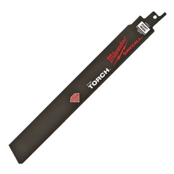 Milwaukee The Torch 48-00-1450 9" DIAMOND GRIT Sawzall Blade