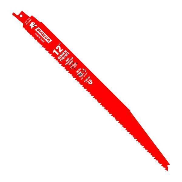 Diablo DS1214BGPC 12" 8/14 TPI Bi-metal General Purpose Blade