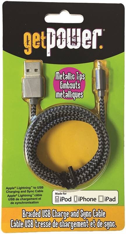 USB X APPLE BRAIDED CABLE 3FT