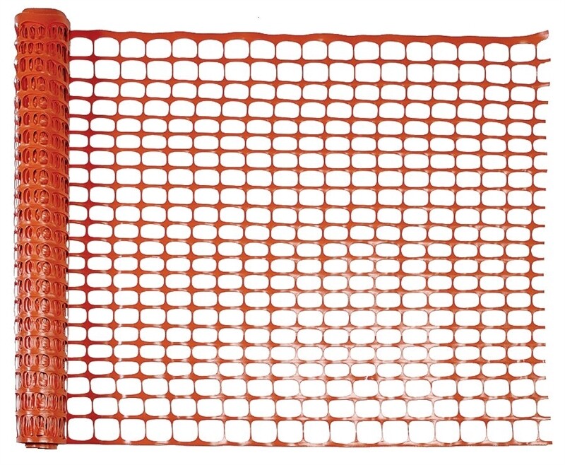 '4''X100'' ECONO SNOW FENCE-ORANGE'