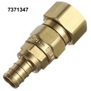 1/2" PEX X COMP COUPLING