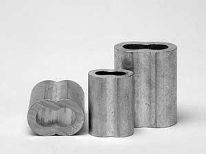 Aluminum Sleeves 3/16"