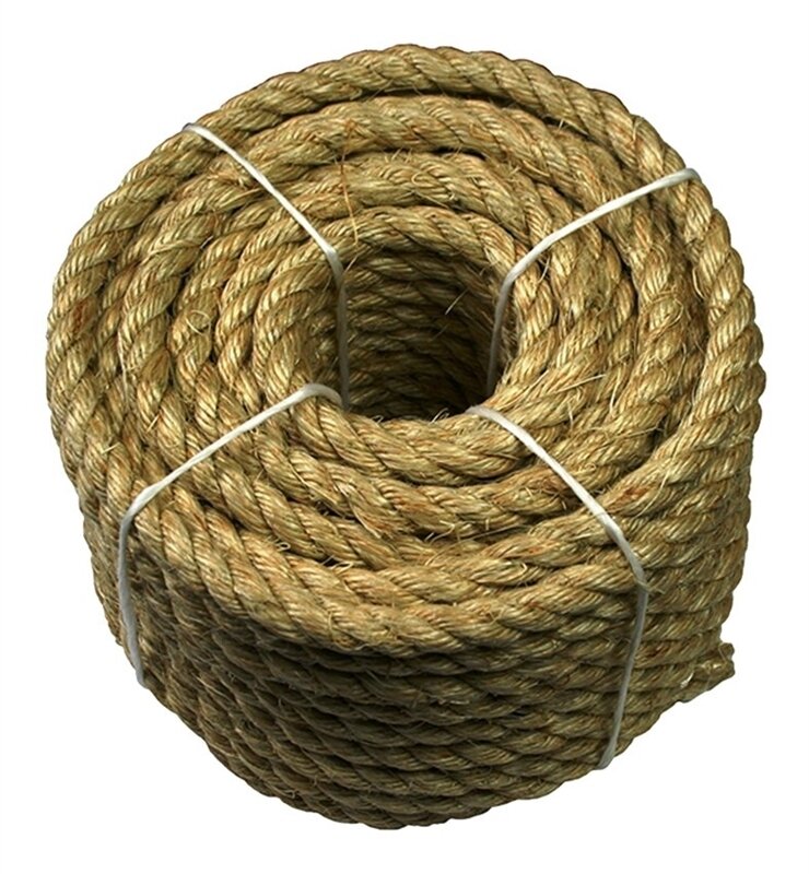 Rope - Twisted Sisal (3/8" x 50')